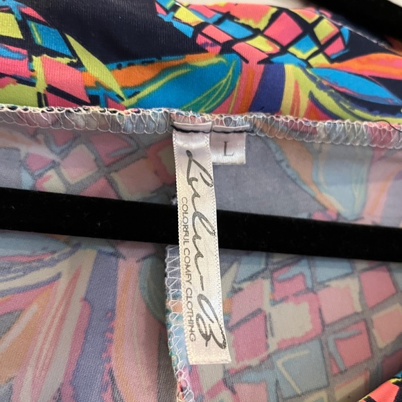 Colorful pineapple pattern Pants - Picture 2 of 4